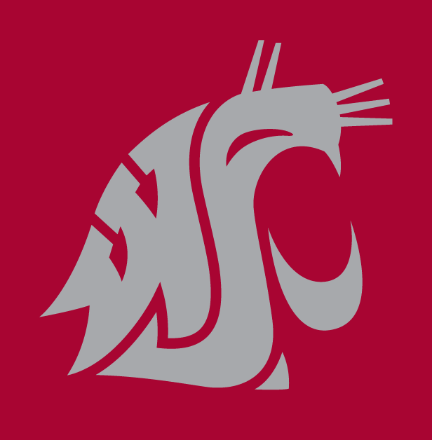 Washington State Cougars 1995-Pres Alternate Logo v2 diy DTF decal sticker